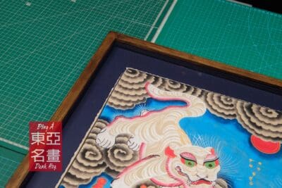 Tranh Ngũ Hổ - Nghệ nhân Lê Đình Nghiên - Ảnh 7