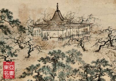 Tiên Sơn Lâu Đồ - Câu Anh (Minh triều) - Ảnh 3